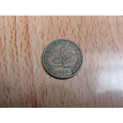 1987j 2 Pfennig Germany Coin