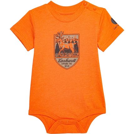 Carhartt Infant Boys Deer Baby Bodysuit - Short Sleeve