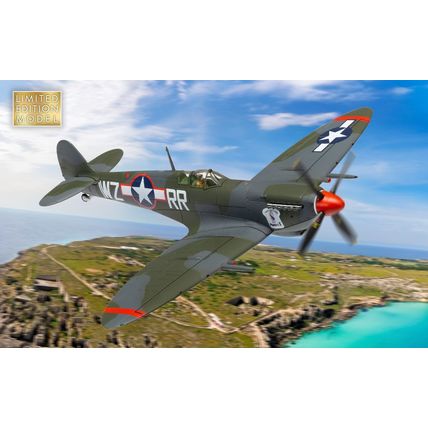 SPITFIRE MK.IXC MH656 WZ-RR "PORKY II" ROBERT CONNOR USAAF - CORGI AA29104 1/72