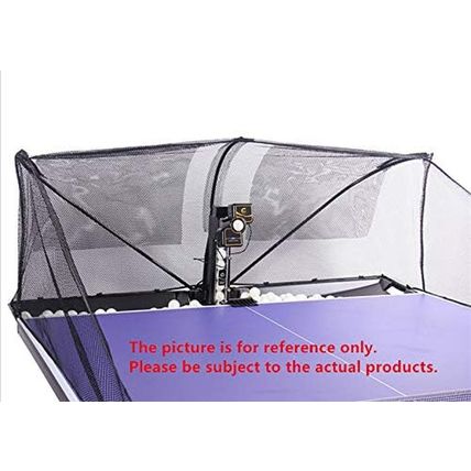 Suz Table Tennis Robot with Net Ping Pong Ball Machine S201 Automatic Table Tenn