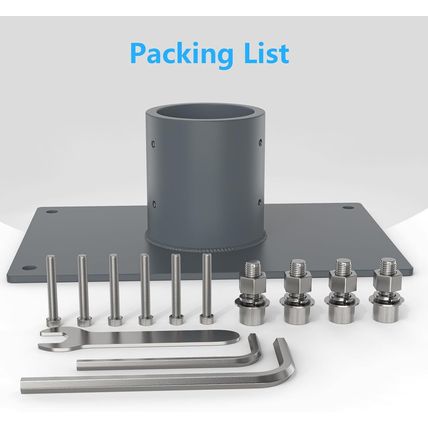 Starlink Mount, Starlink Gen 3 Mount, Starlink Flat High Performance Pipe Adapte
