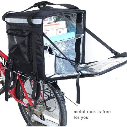 PK-140Z: Huge Heat Insulation Food Delivery Bag for Motorcycle, Big Pizza Delive