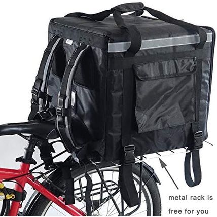 PK-140Z: Huge Heat Insulation Food Delivery Bag for Motorcycle, Big Pizza Delive