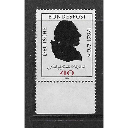 GERMANY 1974 250th BIRTH ANNIV KLOPSTOCK MNH SG1705 #2