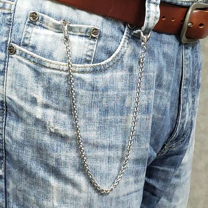 Stainless Steel Pocket Watch Chain Albert Chain Swivel Albert Clasp