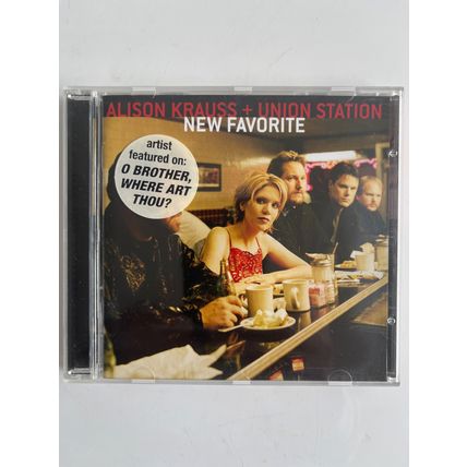 ALISON KRAUSS & UNION STATION - NEW FAVOURITE (UK AUDIO CD, 2001)