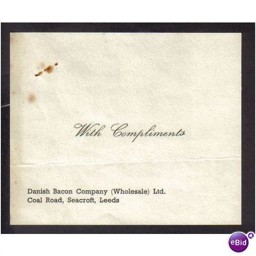 DANISH BACON CO LTD,SEACROFT,LEEDS,