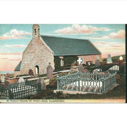 St. Tudno's Church, Gt. Orme's Head, Llandudno, N. Wales