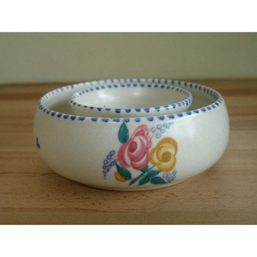 Art Deco Traditional Poole Pottery Posy Ring A/F