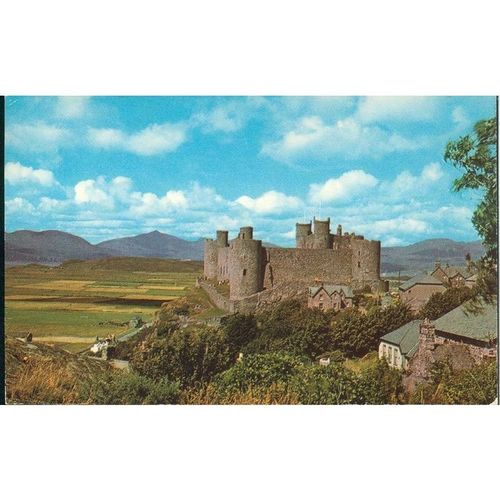 Harlech Castle And Snowdon, Wales - Jarrold & Sons Ltd - KNWHA 106