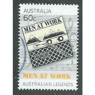 AUS 2013 60c 'AUSTRALIAN LEGENDS- MEN AT WORK' FINE USED (EBID38-149)