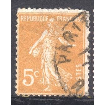 France 1920 - SG380 - 5c orange - Sower - used