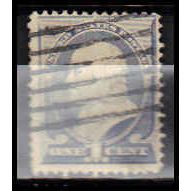 Used 212 1c Benjamin Franklin Barely Clears RA0490