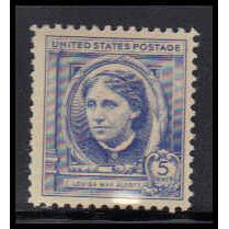 862 5c Louisa Alcott Fine MNH KA2417