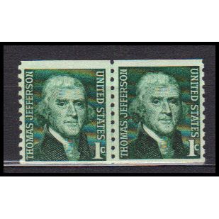 1299 1c Thomas Jefferson Fine MNH CLP KA8835