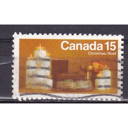 CANADA 1972 CHRISTMAS 15c USED SG748