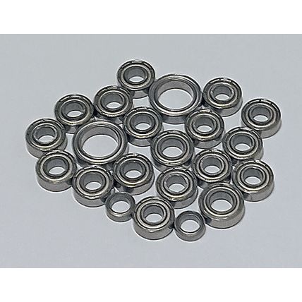(22pcs) TAMIYA CC-02 CHASSIS Metal Sealed Ball Bearing Set