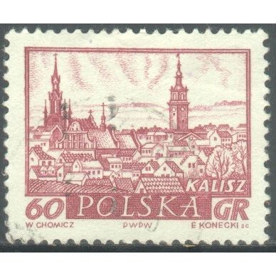 Poland 1960 - 60g purple - Kalisz - used 2