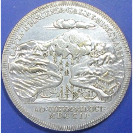 1702 Queen Anne. Challenge Coin, Souvenir. REPLICA. 40a.