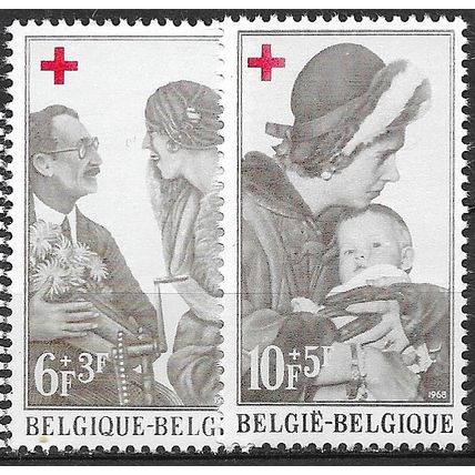 1968 Michel 1509/1510 - MNH (**) - RED CROSS