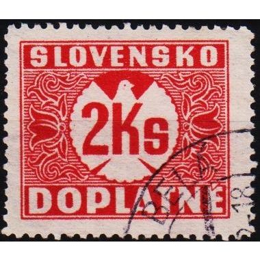 Slovakia. 1939 2k S.G.D59 Used
