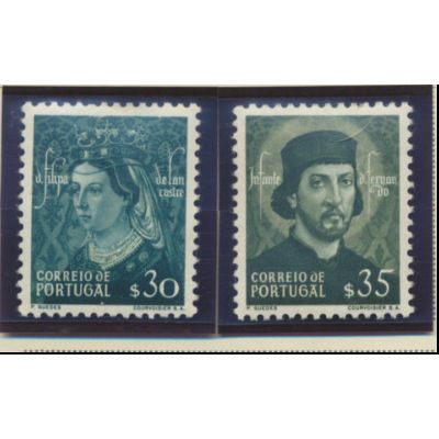 Portugal Stamps Scott #695 To 696, Mint Hinged