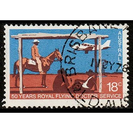 Australia 1978 Royal Flying Doctor Service 18c Used Stamp