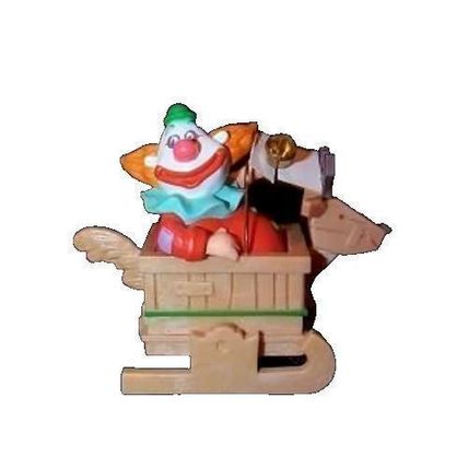 Jingle bell clown Musical 1988 hallmark ornament