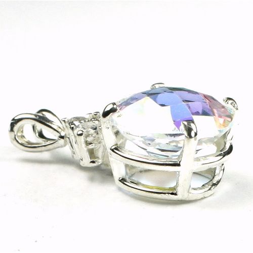 Mercury Mist Topaz, 925 Sterling Silver Pendant, SP087