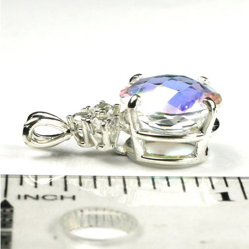 Mercury Mist Topaz, 925 Sterling Silver Pendant, SP087