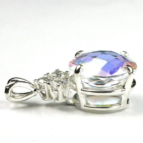 Mercury Mist Topaz, 925 Sterling Silver Pendant, SP087