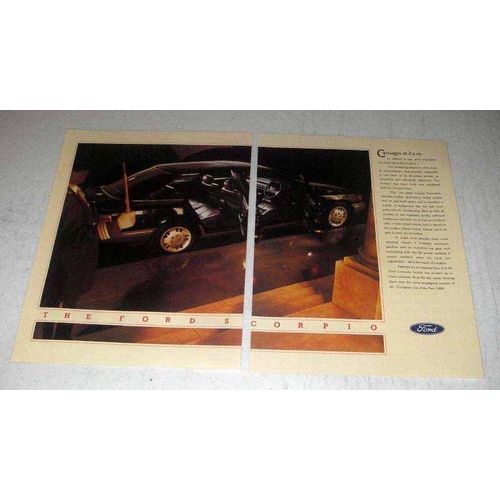 1986 Ford Scorpio Car Ad - Carriages at 2a.m.