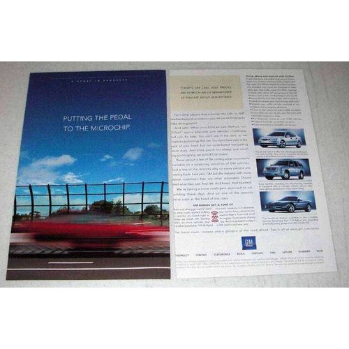 2003 GM Saab 9-3, Cadillac Escalade, Corvette Car Ad