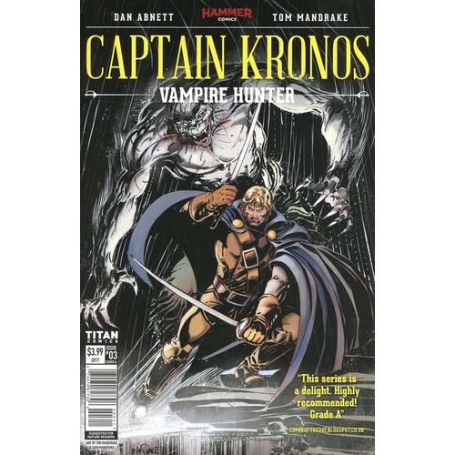 Captain Kronos - Vampire Hunter (2017) #3 (Cover A) Hammer Comics (Titan Books)