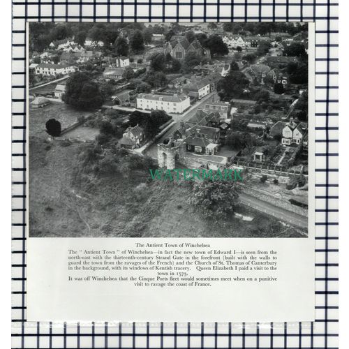 (7699) Winchelsea Sussex - 1957 Cutting