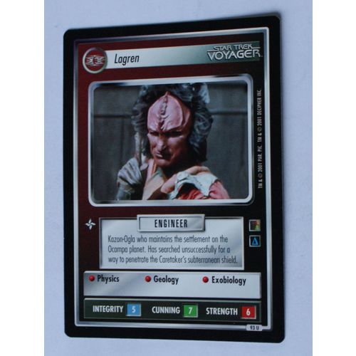 Star Trek CCG: The Borg # 93 Lagren (A) 2001 decipher
