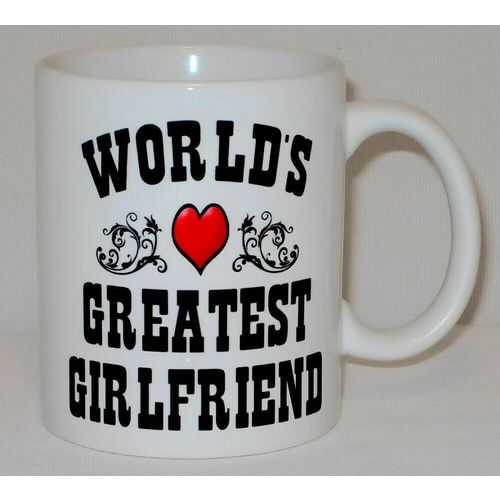 World's Greatest Girlfriend Mug Can Personalise Great Partner St Valentines Gift