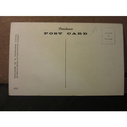 SAUCY SEASIDE POSTCARD unused. D. Constance Ltd. no 1881 humour Donald McGill =