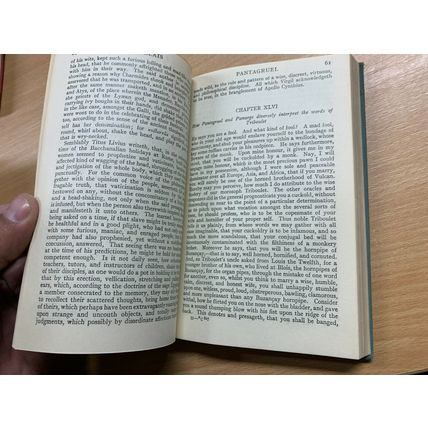1946 FRANCOIS RABELAIS "GARGANTUA & PANTAGRUEL" VOL 2 FICTION HARDBACK BOOK (P3)