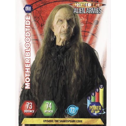 Doctor Who Alien Armies TCG 068 Mother Bloodtide