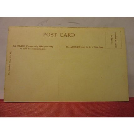 ECCLESBOURNE GLEN, HASTINGS, SUSSEX. unused antique postcard =