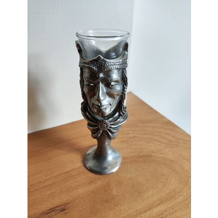 2001, Royal Selangor, Lord of the Rings, Pewter, Aragorn Shot Glass/Chess Piece