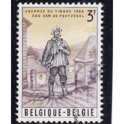Belgium 1966 Rural Postman 3f Fine Used SG 1964 VGC