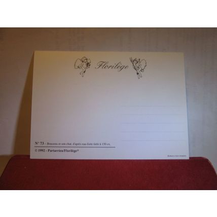 CHARLES BAUDELAIRE by Mattin-Laurent Partarrieu unused postcard #