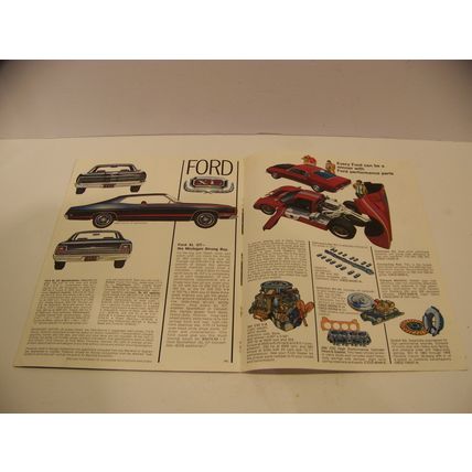 1969 PERFORMANCE BUYERS DIGEST FORD COBRA TORINO MUSTANG MACH 1 XL GT BROCHURE