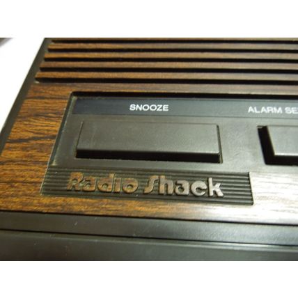 Radio Shack Chronofone cordless electronic telephone digital clock radio ET-380