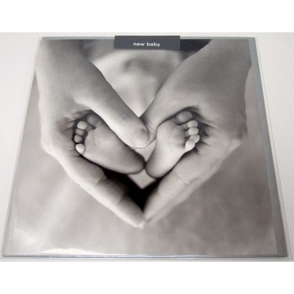 New Baby - Hands and Feet Greeting card Congratulations New Arrival