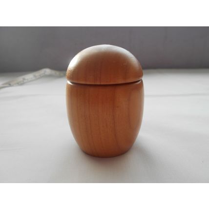 Vintage 1990's Matt Wooden Pot
