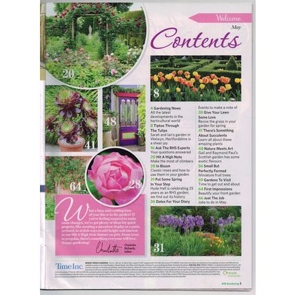 Woman's Weekly Gardening Magazine May 2018 Living Series