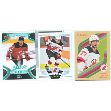 Pavel Zacha 6x card lot incl RC Rookie